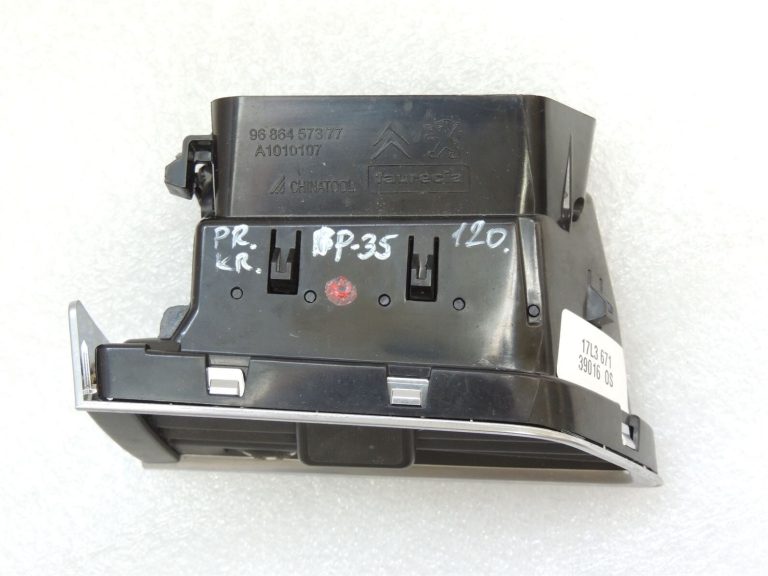 Peugeot 508 I Priekšējā kreisā paneļa ventilācijas restes gaisa sprausla 9686457377