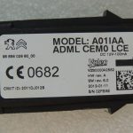 Peugeot 508 I Radio tālvadības pults atslēgu kartes lasītājs 9665602980