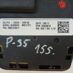 Peugeot 508 I Radio Navi Naviagtion Control Navigācijas vadība Navigācijas vadība 9802378577
