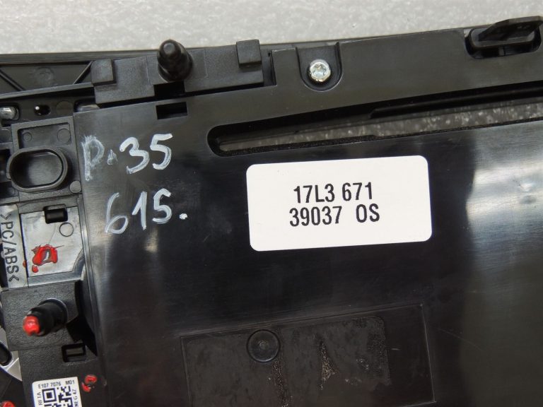 Peugeot 508 I Radio gaisa kondicionētājs gaisa kondicionēšanas vadības bloks vadības bloks 98023795XZ