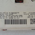 Peugeot 508 I Instrumentu paneļa spidometra ekrāni Displejs 9801784480