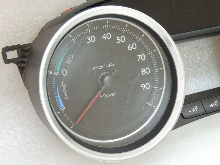 Peugeot 508 I 2.0HDi Hybrid4 Spidometra rādījums instrumentu panelī 9800419880