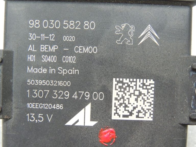 Peugeot 508 I Priekšējo lukturu regulēšanas ksenona vadības bloks 9803058280