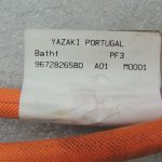 Peugeot 508 I 2.0HDi Hybrid Akumulatora akumulatora pārveidotājs Augstsprieguma kabelis 9672826580