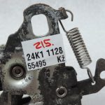 Oriģinālā Peugeot 508 I motora pārsega slēdzene 7934G2, 7934 G2