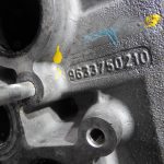 Citroen Peugeot 2.0 HDI 9633750210 200GN 0801T5 cilindra galva.