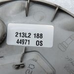 Renault oriģinālie lietie diski riteņu rumbas vāciņš plastmasas KUBBERA 8200412202