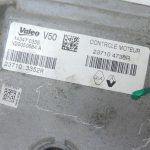Renault 0.9i TCe H4B 400 benzīna dzinējs Motora vadības bloks Vadības bloks 237104736R
