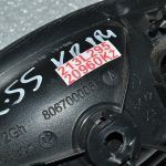 Renault Trafic III Vivaro B OE Iekšējo durvju rokturis priekšējais / aizmugurējais kreisais 806700006R