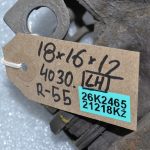 Renault Trafic III Opel Vivaro B Aizmugurējais bremžu suports kreisais 7701056166 7701050917