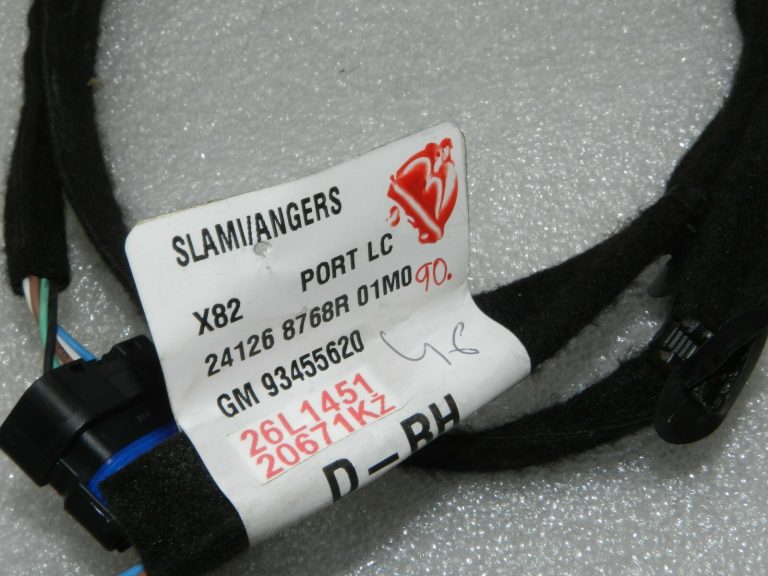 Renault Trafic III bīdāmo durvju slēdzenes siksna 241268768R 93455620