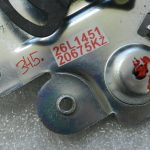 Renault Trafic III Opel Vivaro B Iekšējo durvju rokturu sviras mehānisms 826706945R