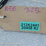 Renault Trafic II Opel Vivaro A Durvju instalācijas instalācija Aizmugurējā labajā pusē 8200320924