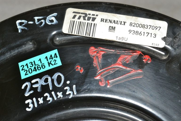 Renault Trafic II Opel Vivaro A Bremžu pastiprinātāja servo 8200837097 93861713