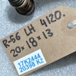 Oriģinālais Renault Trafic II aizmugurējais bremžu skava kreisajā pusē 7701056166 7701050917