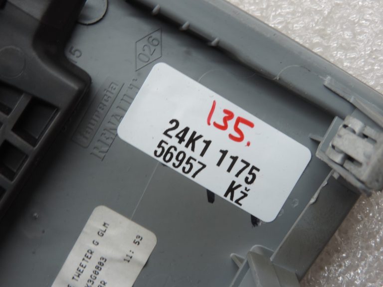 Oriģinālais Renault Espace 5 instrumentu paneļa skaļruņa vāks kreisais 682108438R