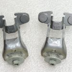 2x oriģinālais Renault Espace 5 aizmugurējo durvju eņģu komplekts pelēks (TEKNG) 904006206R