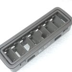 Oriģinālā Renault Espace V aizmugurējā ventilācijas restīte brūna (HARM02) 799114466R