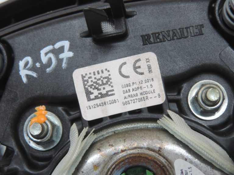 Oriģinālais Renault Espace V Stūres drošības modulis brūns (HARM02) 98570707065R