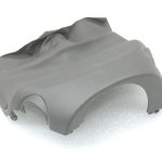 Oriģinālais Renault Espace V Stūres kolonnas augšējais vāks brūns (HARM02) 484710205R