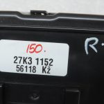 Oriģināls Renault Espace V gaisa kondicionēšanas vadības bloks Climbox 285252707R