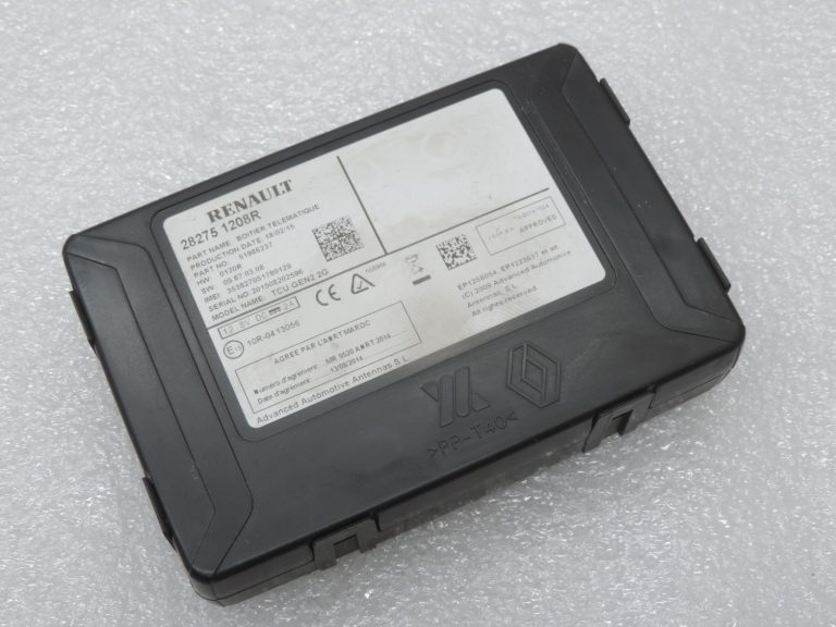Oriģināls Renault Espace V telemātikas vadības bloks 282751208R