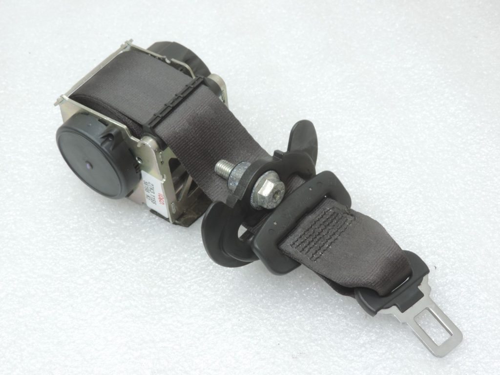 Genuine Renault Espace V rear (2nd row) center seat belt brown (HARM02)