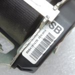 Oriģinālā Renault Espace V aizmugurējā (3. rindas) kreisā drošības josta brūna (HARM02)