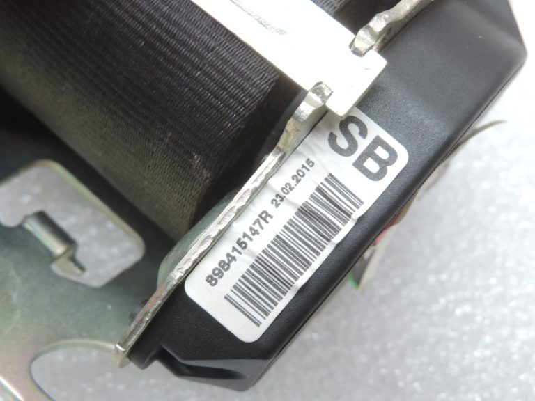 Oriģinālā Renault Espace V aizmugurējā (3. rindas) kreisā drošības josta brūna (HARM02)