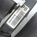 Oriģinālā Renault Espace V aizmugurējā (3. rindas) labā drošības josta brūna (HARM02)