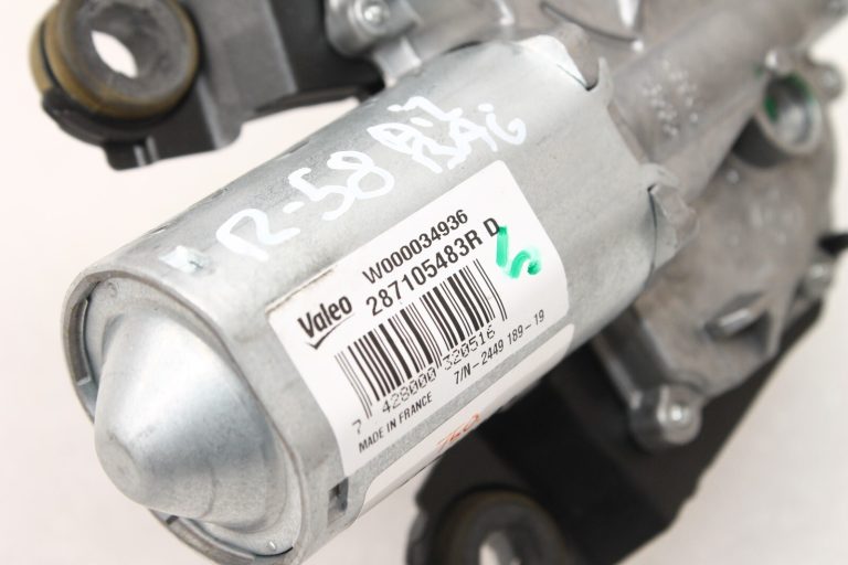 Oriģināls Renault Captur I Clio IV Zoe ZE50 aizmugurējā stikla tīrītāja motors 287105483R