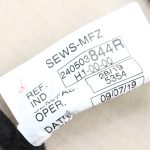 Renault Captur I aizmugurējā vāka numura zīmes apgaismojuma lukturu remonta instalācija 240503844R