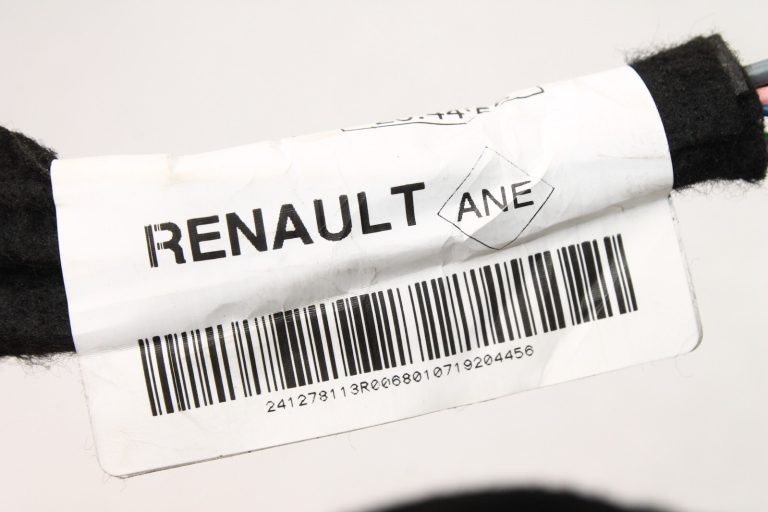 Renault Captur I (J87) Aizmugurējo kreiso durvju elektroinstalācijas instalācija 241278113R