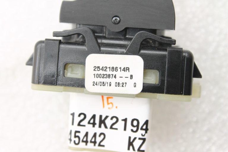 Oriģināls Renault Dacia Dacia elektrisko logu slēdzis aizmugurējais kreisais labais 254218614R