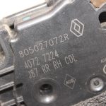 Oriģinālā Renault Captur I (J87) aizmugurējā labā durvju slēdzene 805027072R