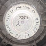 Oriģinālais Renault Captur I (J87) durvju skaļrunis aizmugurējais kreisais labais 281563SG0A