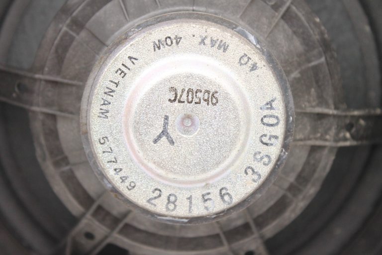 Oriģinālais Renault Captur I (J87) durvju skaļrunis aizmugurējais kreisais labais 281563SG0A