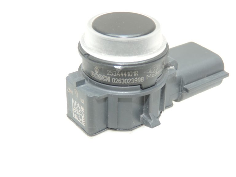 Oriģinālais Renault Captur I Clio IV aizmugurējais PDC stāvvietas sensors melns 253A44101R