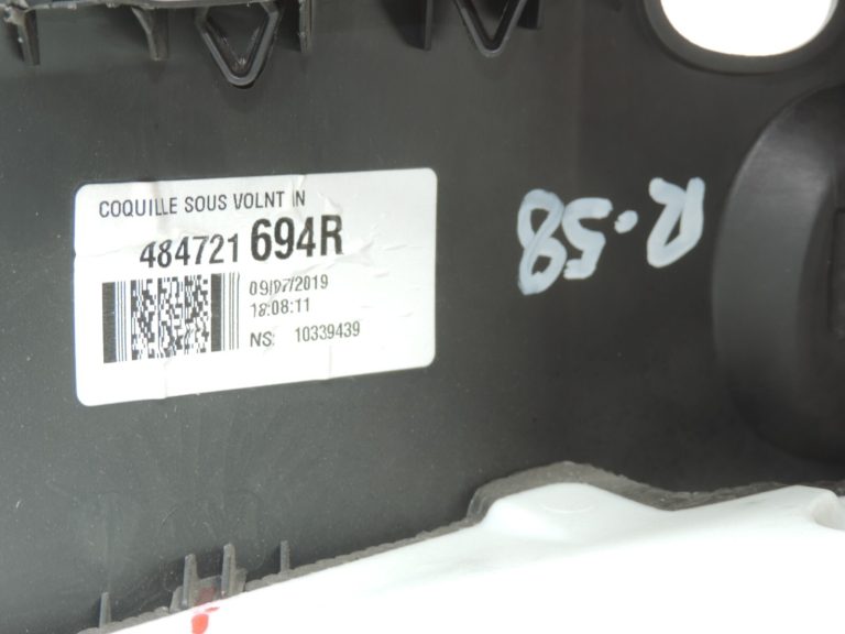 Oriģināls Renault Captur I Stūres statņa pārsegs 484721694R 484716853R 484726675R