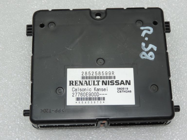 Oriģinālais Renault Captur I (J87) gaisa kondicionēšanas vadības bloks Apkures vadības bloks 285254697R