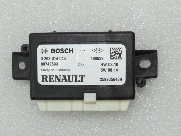 Renault Captur I (J87) Autostāvvietas palīgsistēmas PDC vadības bloks 259905848R 0263014045