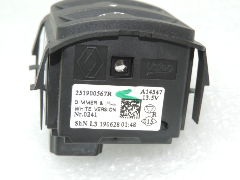 Oriģināls Renault Captur I priekšējo lukturu regulēšanas slēdzis LWR dimmer 251900567R