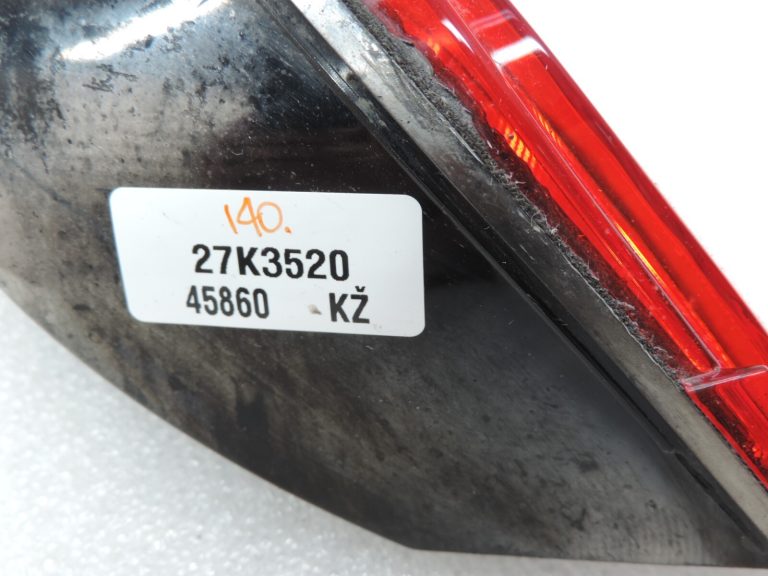Oriģinālais Renault Captur I (J87) aizmugurējais miglas lukturis aizmugurējais kreisais 265850007R