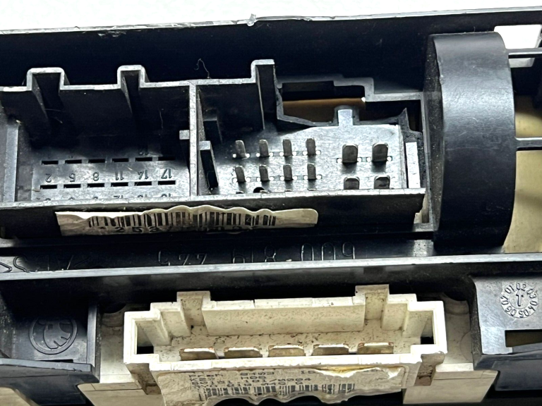 Skoda sildītāja vadības bloks sildītāja kontrolieris 6y0819045g