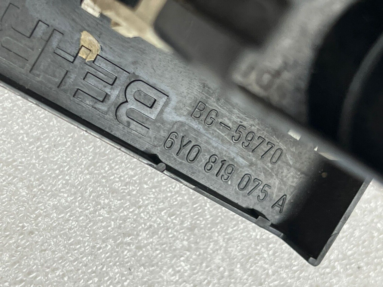 Skoda sildītāja vadības bloks sildītāja kontrolieris 6y0819045g