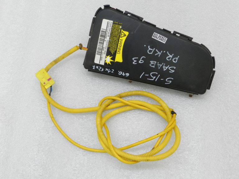 SAAB 9-3 93 YS3F Priekšējais kreisais sēdekļa modulis Sēdekļa drošības modulis 12785275