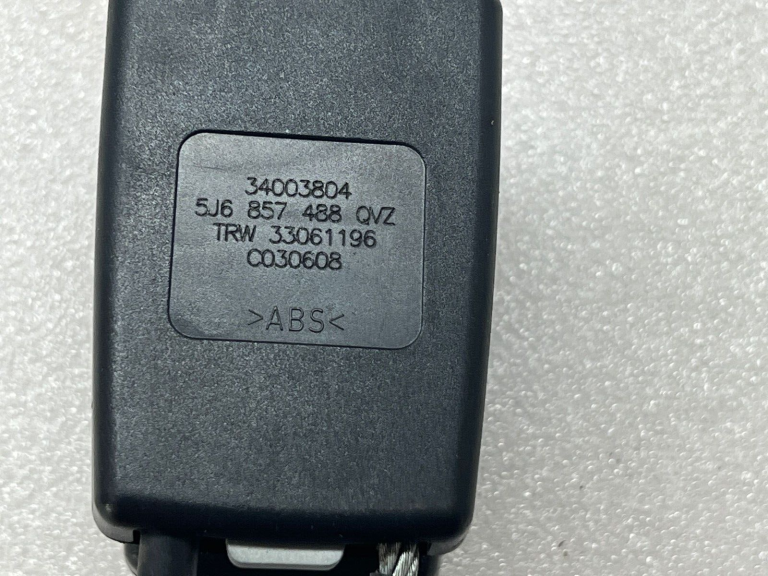 Skoda dubultā drošības jostas sprādze dubultā drošības jostas sprādze aizmugurējā kreisā 5J6857488 5J6857488QVZ