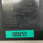 Škoda Superb III B8 3V sūkņa vadības bloks hidrauliskais bloks ABS bloks 3Q0614517AA
