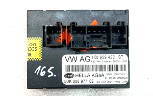 VW Skoda Fabia vadības bloks datora komforta vadības bloks 1k0959433bt