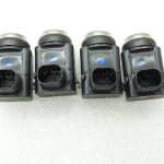 Oriģināls PDC stāvvietas sensors Opel GM Saab, krāsots 303 Titan Grey 155 163